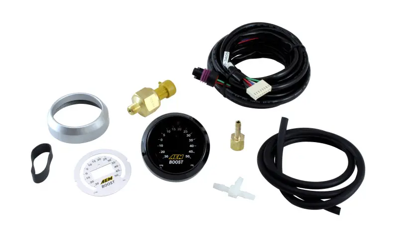 Aem 52Mm Boost Digital Gauge –30–50 Psi 1