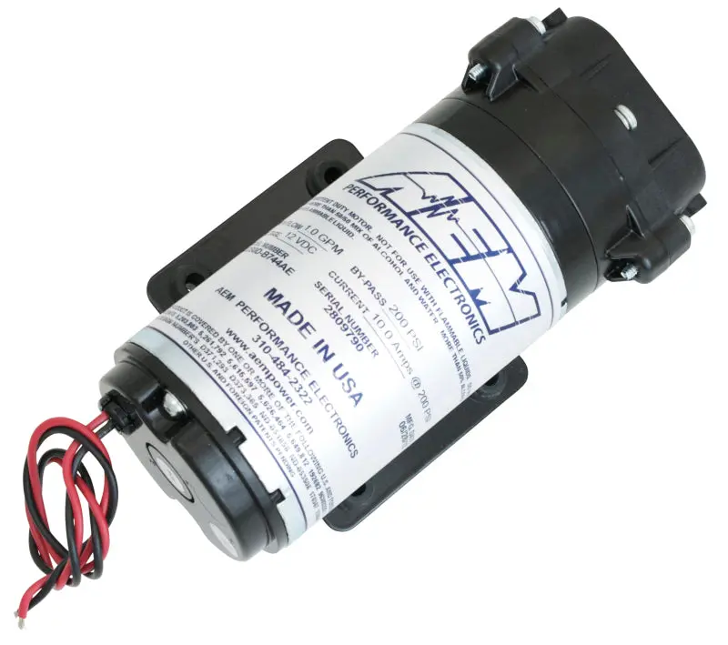 Aem 6-Amp Water Injection Recirculation-Style Pump 200 Psi For One-Gallon Kit **Replacemen 1