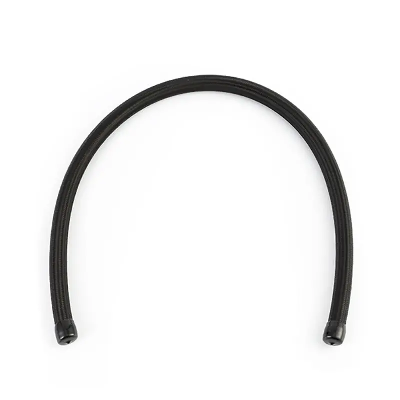 Aem Braided Stainless Steel Hose 3Ft 6An Flexible Black 1