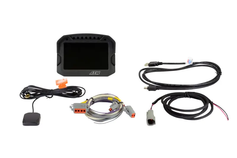 Aem Cd-5G Carbon Digital Dash Display W/ Interal 10Hz Gps & Antenna 1