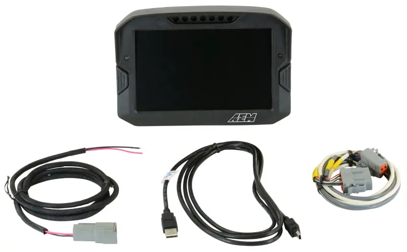 Aem Cd-7 Non Logging Race Dash Carbon Fiber Digital Display – (Can Input Only) 1