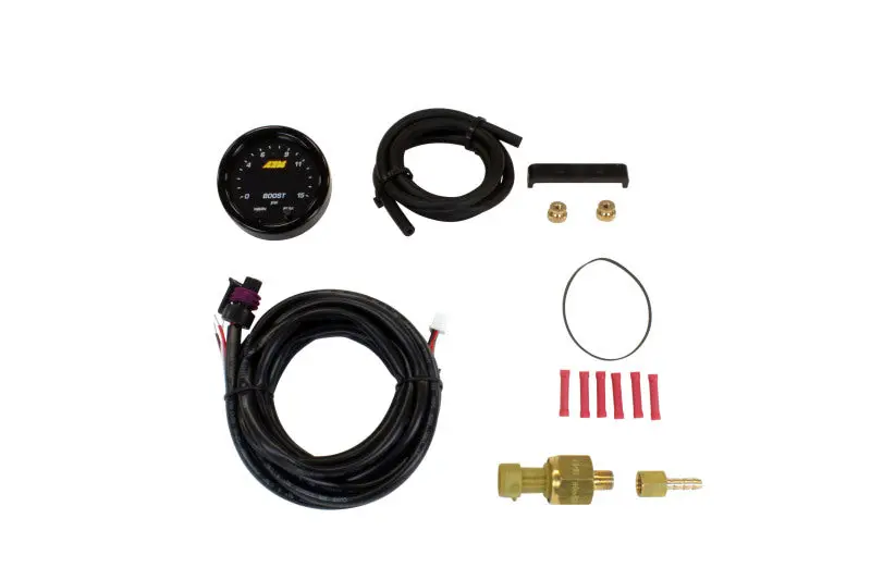 Aem X-Series Pressure Gauge Kit – 0–15 Psi 1