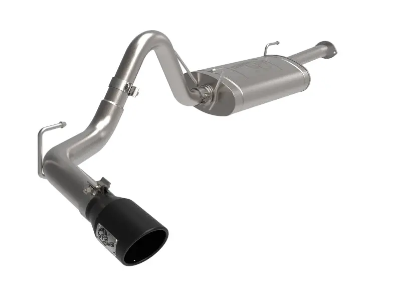 Afe 16-22 Toyota Tacoma Gt 2.5In - 3In 409 Ss Cat-Back Exhaust With Black Tip 1