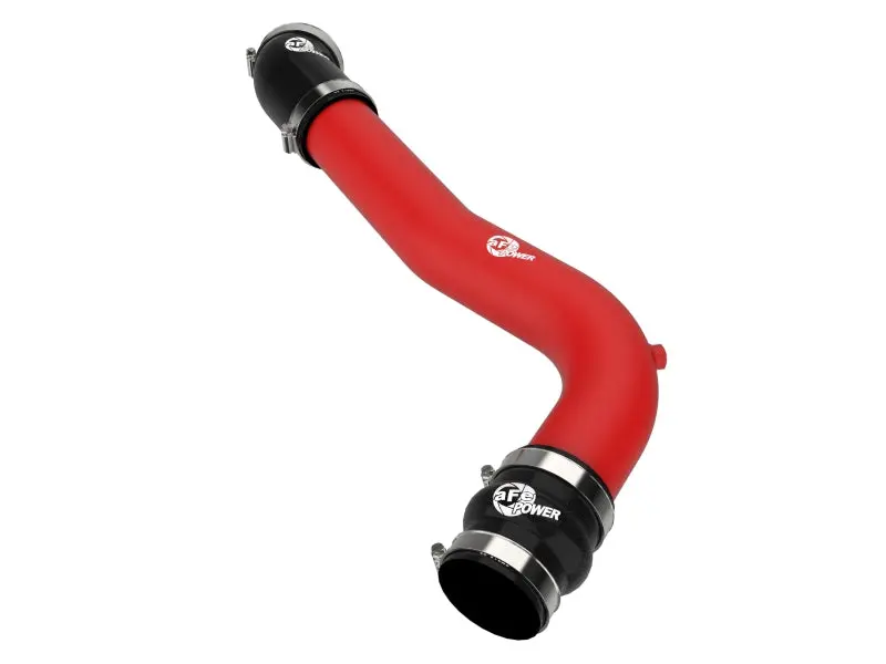 Afe 20-23 Ford Explorer V6 3.0L Bladerunner 2-3/4 Inch Aluminum Cold Pipe - Red 1