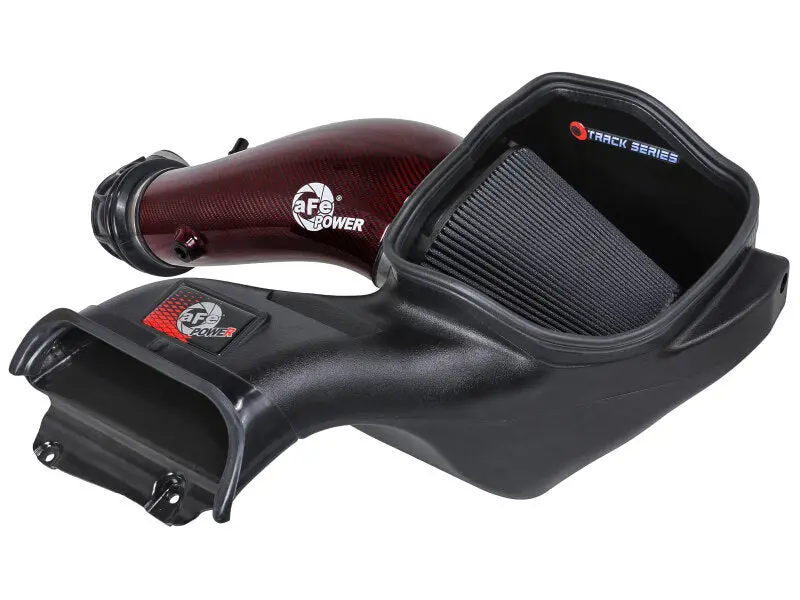 Afe 2023–2024 Supercharged Red Carbon Track Series Air Intake For Ford F-150 Raptor R With P5r Filter (Moq 24) 1
