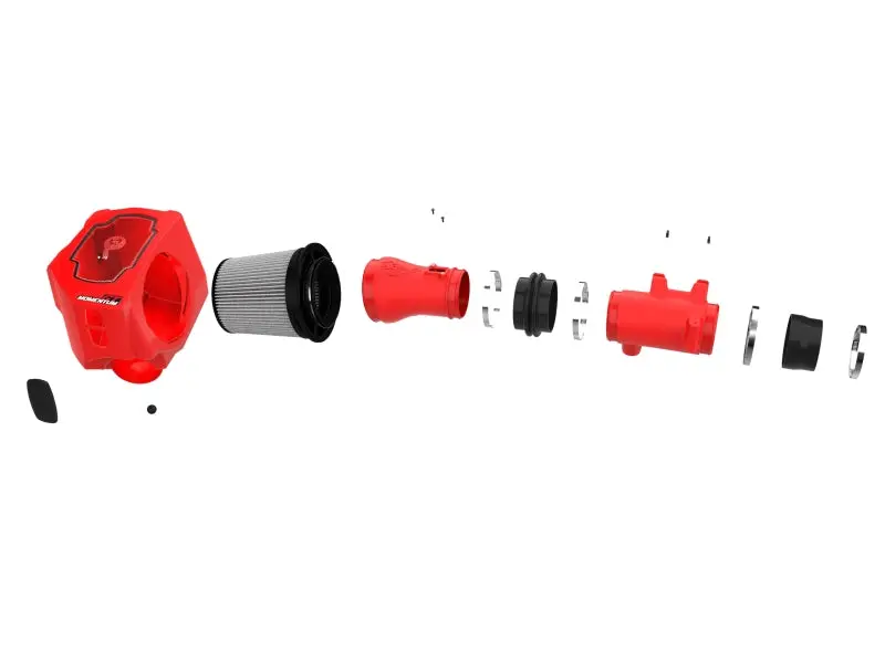 Afe 2025 Ram 1500 L6-3.0L (Tt) Momentum Gt Red Edition Cold Air Intake For 2025 Ram 1500 With Pro Dry S Filter (Moq 12) 2
