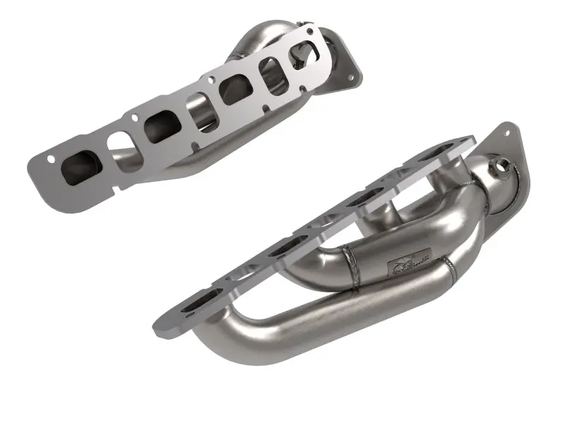 Afe 21-22 Jeep Wrangler 392 Twisted Steel Header 1-7/8 In To 2-3/4 In 304 With Raw Finish 1