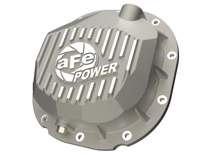 Afe 90-14 Ford F-150 Rear Differential Cover - Raw With Machined Fins 1