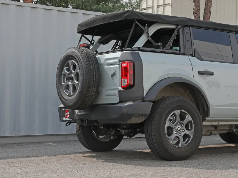 Afe Apollo Gt Series 3In 409Ss Cat-Back Exhaust - Polished For Ford Bronco 2021 L4 2.3L/V6 2.7L 2