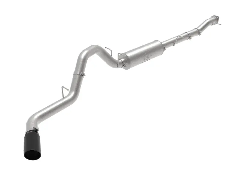 Afe Apollo Gt Series 4In 409Ss Cat-Back Exhaust 20-21 Gm 2500/3500Hd V8-6.6L L8t Black Tip 1