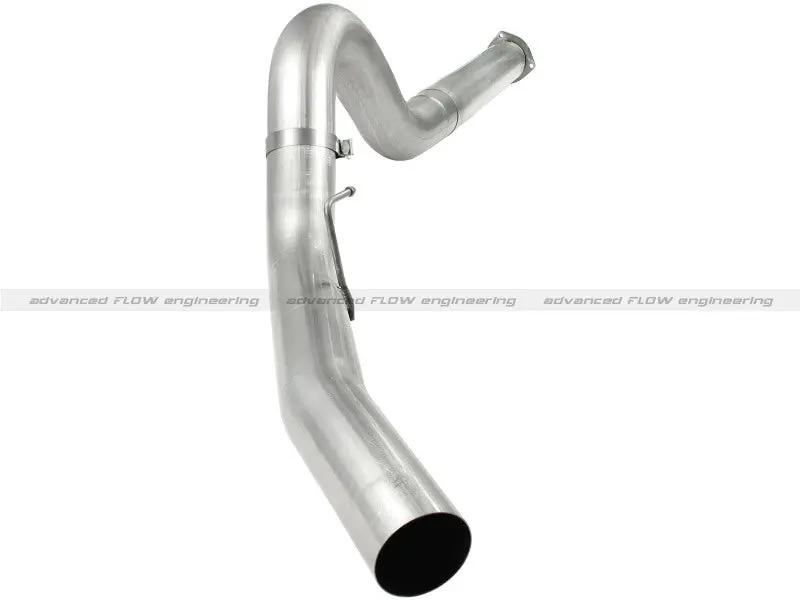 Afe Atlas 5 Inch Dpf-Back Aluminized Steel Exhaust System Ford Diesel Trucks 2011-2014 V8 6.7L No Tip 1