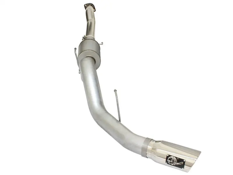 Afe Atlas Exhausts 4 In. Cat-Back Aluminized Steel Exhaust For 2015 Ford F-150 V6 3.5L Polished Tip (Tt) 2