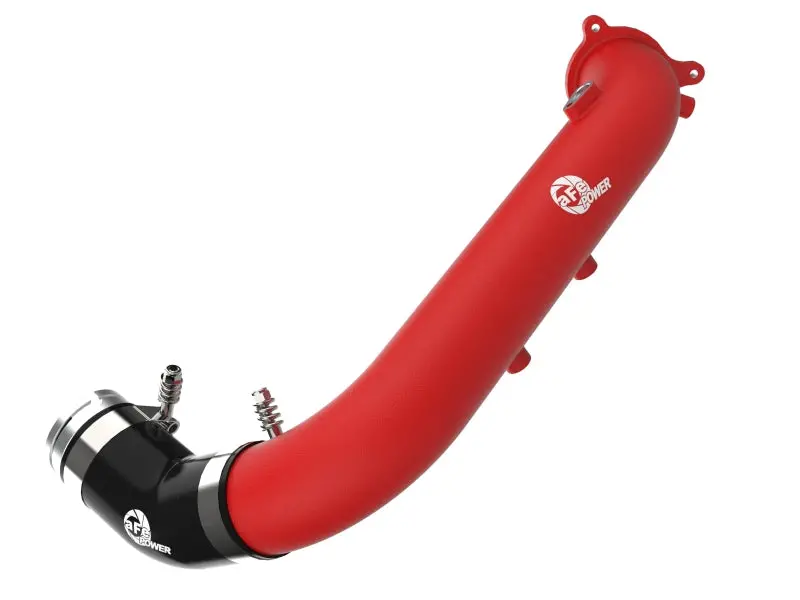 Afe Bladerunner Red 2-3/4In Aluminum Charge Pipe For 2021 Toyota Supra Gr (A90) I4-2.0L (T) B48 1