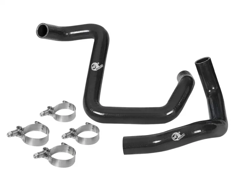 Afe Bladerunner Silicone Radiator Hose Kit For 12-18 Jeep Wrangler (Jk) V6 3.6L - Black 1