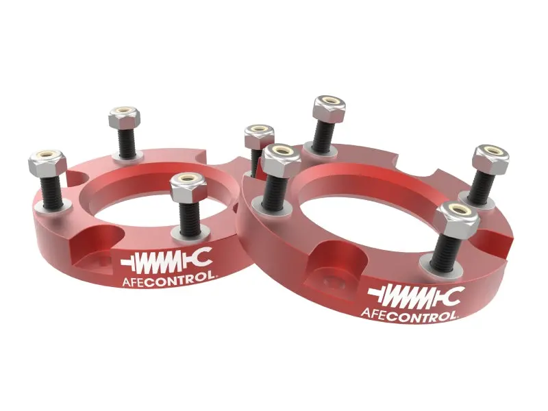 Afe Control 1.5In Leveling Kit Red 24-25 Toyota Tacoma 1