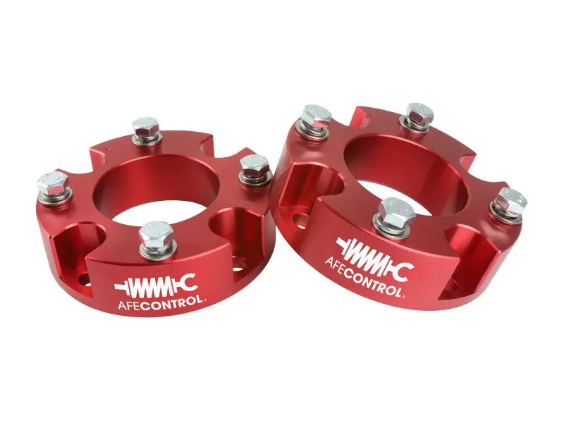 Afe Control 2.0 In Leveling Kit - Red For Toyota Tundra 07-21 1