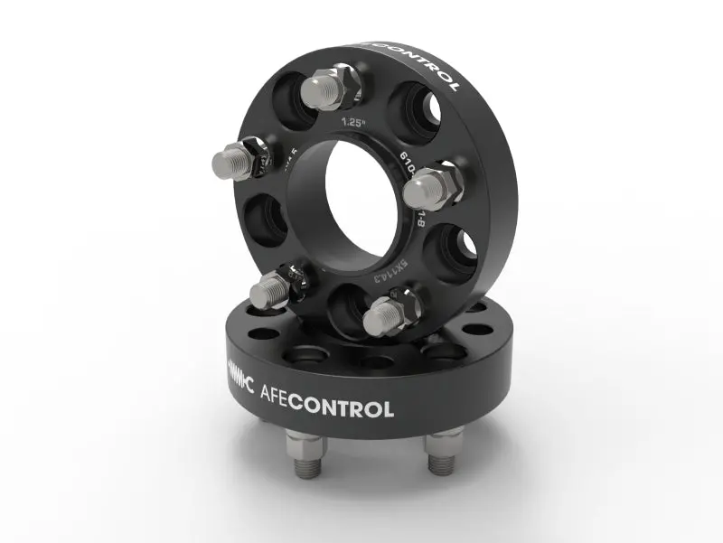Afe Control Billet Aluminum Wheel Spacers 5X114.3 Cb70.5 1.25In - Ford Mustang/Explorer 1