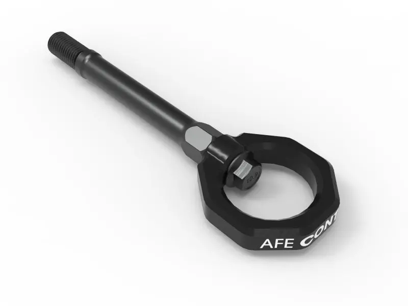 Afe Control Front Tow Hook Black 2020-2024 Corvette 1