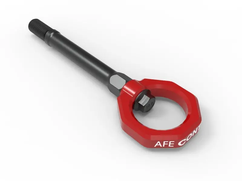 Afe Control Front Tow Hook Red For C8 Corvette 1