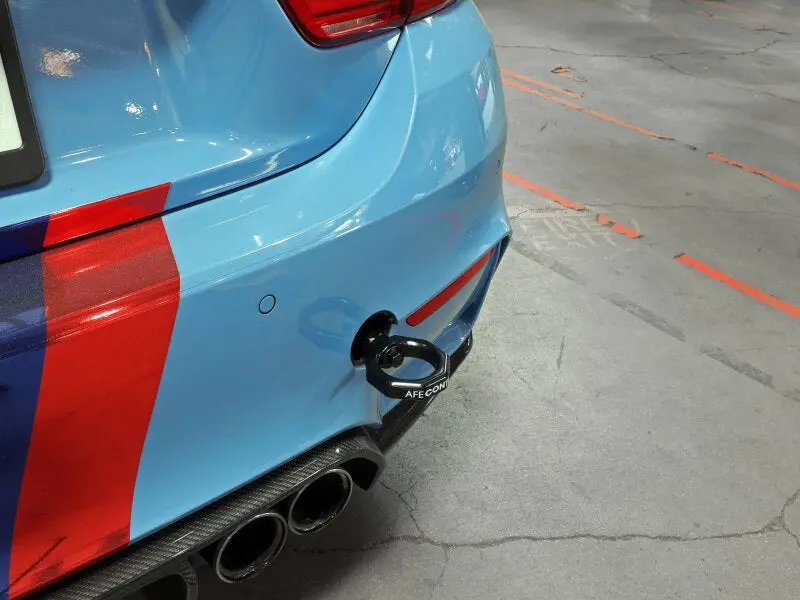 Afe Control Rear Tow Hook Black Bmw F-Chassis - 2/3/4/M 2