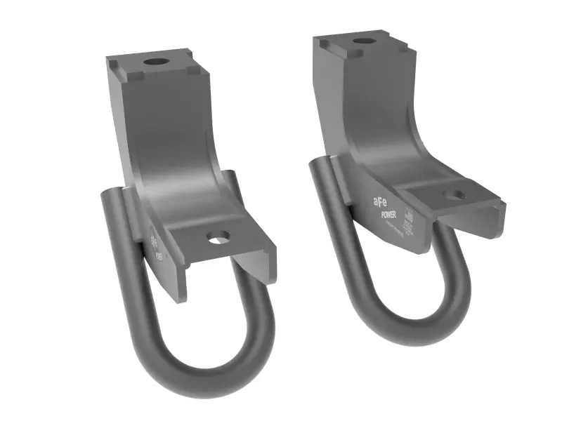 Afe Front Tow Hook Gray For Toyota Tundra 2022 V6-3.5L (Tt) 1