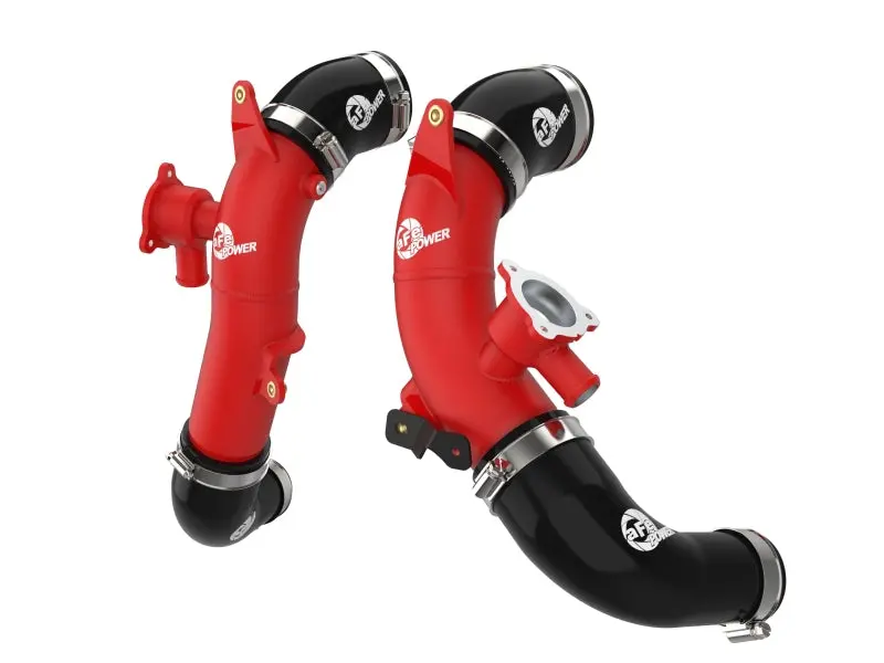 Afe Hybrid Bladerunner 2.5In Aluminum Hot Charge Pipe - Red For Toyota Sequoia V6-3.4L 1