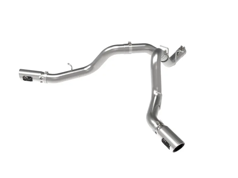 Afe Large Bore-Hd 4In 409Ss Dpf-Back Exhaust System For 20 Gm Diesel Trucks V8-6.6L – With Polished Tips 1