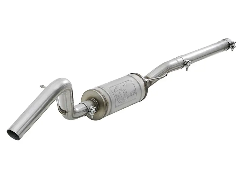 Afe Mach Force-Xp 2.5In 409 Ss Mid-Pipe With Muffler For 2007+ Jeep Wrangler (Jk) V6 3.6L/3.8L 1