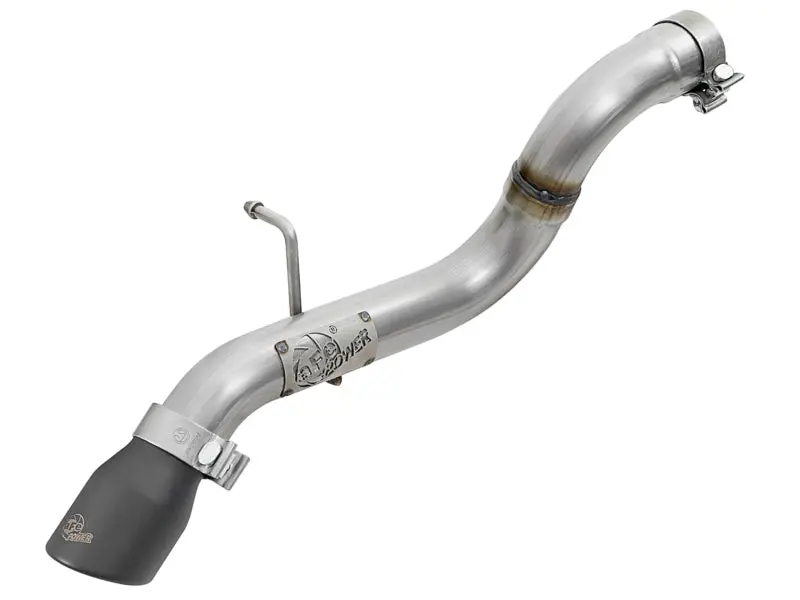 Afe Mach Force-Xp Axle-Back Exhaust System With Black Tip For Jeep Wrangler 2018-2020 L4 2.0T V6 3.6L 1