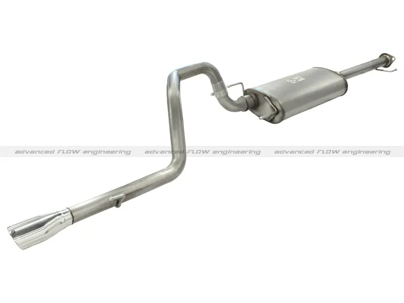 Afe Machforce Xp Cat-Back Exhaust 4 Inch 409 Stainless Steel Oval Polished Tips 05-09 Lexus Gx470 V8 4.7L 1