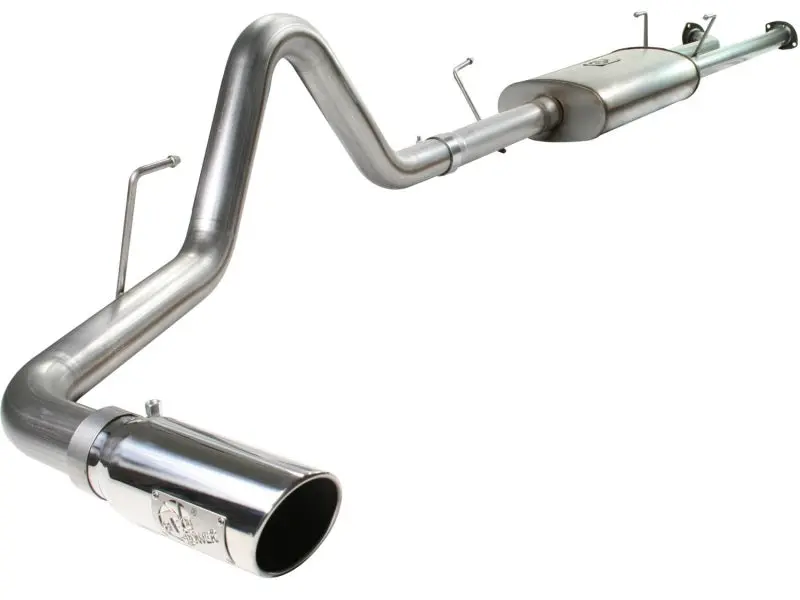 Afe Machforce Xp Exhaust Cat-Back Ss-409 For 07-09 Toyota Tundra V8 5.7L With Polished Tip 1