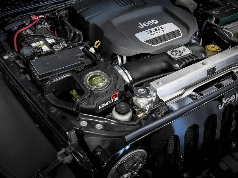 Afe Momentum Gt Pro Guard 7 Cold Air Intake System For Jeep Wrangler Jk V6 3.6L (12-18) 2
