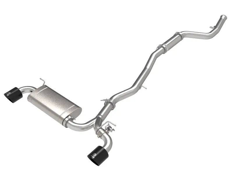 Afe Power Takeda 2021 Toyota Supra 2.0L (T) 2.5-3Inch Ss Cb Exhaust W/ Blacktips 1