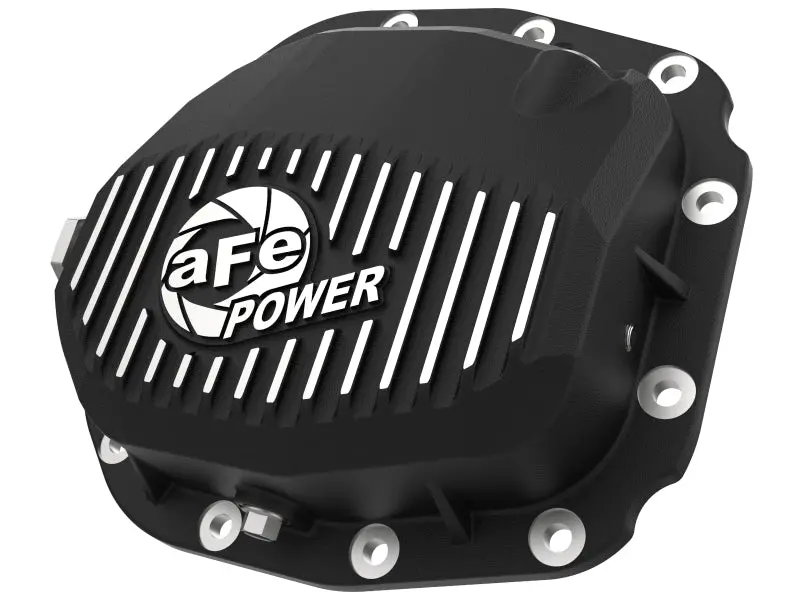 Afe Pro Series Rear Differential Cover Black With Fins For 15-19 Ford F-150 (With Super 8.8 Rear Axles) 1