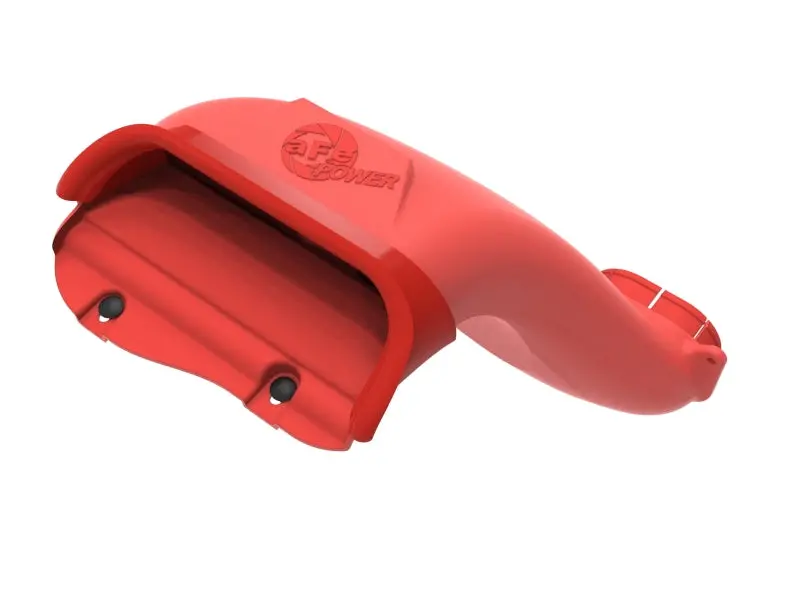 Afe Rapid Induction Dynamic Air Scoop – For 2021+ Ford F-150 V6/V8 Red 1