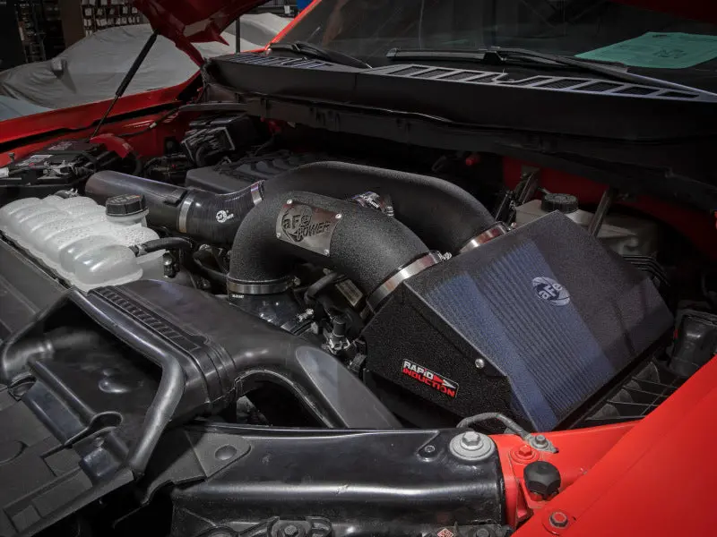 Afe Rapid Induction Pro 5R Cold Air Intake System For Ford F-150 Raptor V6-3.5L (Tt) 21-22 2