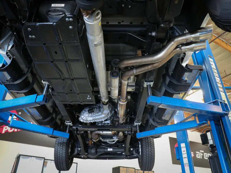 Afe Rebel 3In 409 Ss Cat-Back Exhaust With Polish Tips 17-20 Ford F-250 V8 6.2L 2