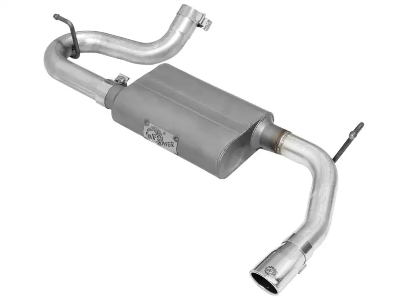 Afe Scorpion 2-1/2In Steel Axle-Back Exhaust 07-18 Jeep Wrangler Jk V6-3.6/3.8L 1