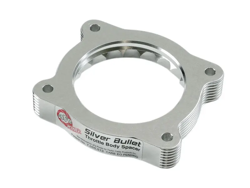 Afe Silver Bullet Throttle Body Spacer Lightweight Aluminum 04-12 Gm Colorado Canyon L5 3.5L/3.7L 1