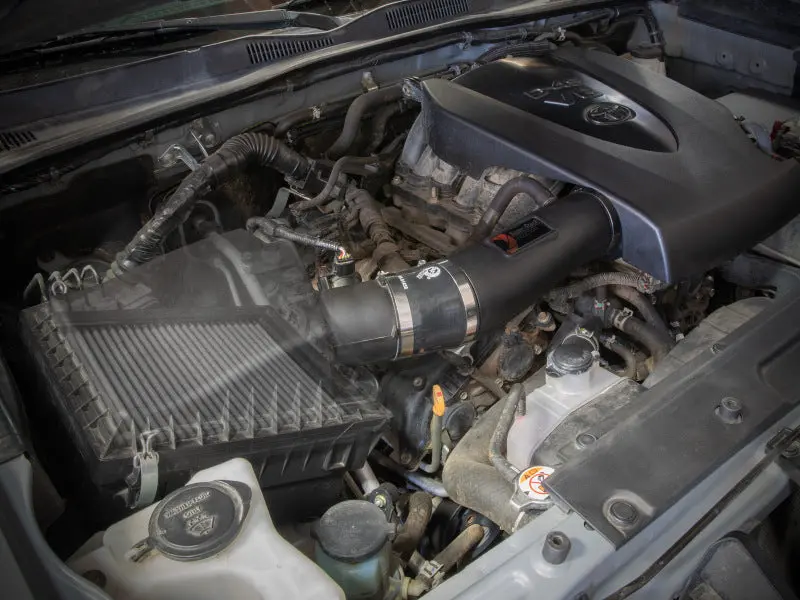 Afe Super Stock Induction System Pro Dry S Media For 16-22 Toyota Tacoma V6 3.5L With Durable Xlpe Intake Tube 2