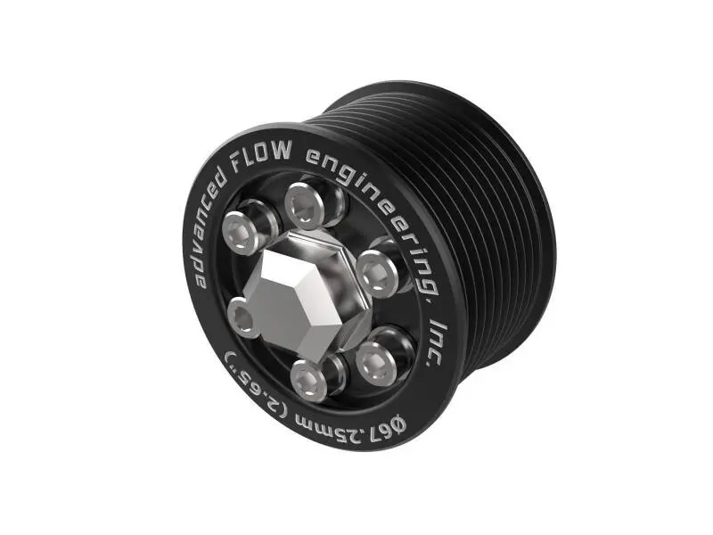 Afe Supercharger Power Pulley Kit 2.65In For 15-23 Dodge Challenger Charger Srt Hellcat 1