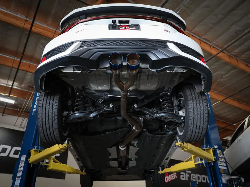 Afe Takeda 2.5In 304Ss Cat-Back Exhaust System 17-20 Honda Civic Si 2