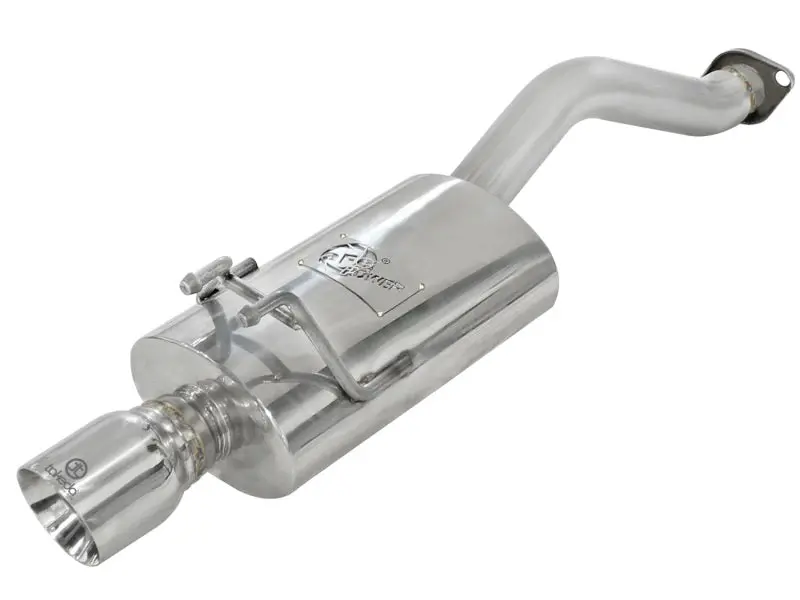 Afe Takeda Exhaust 2.5In Dia 304Ss Axle-Back With Polished Tip For 06-11 Honda Civic Ex Sedan L4 1.8L 1
