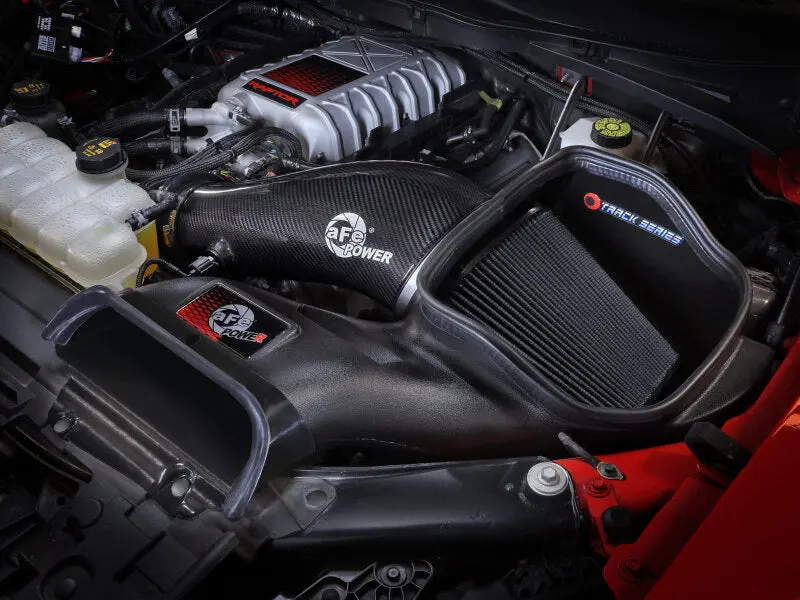 Afe Track Series Air Intake For 2023–2024 Ford F-150 Raptor R V8 5.2L Supercharged – With Black Pds Filter 2