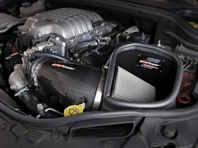 Afe Track Series Carbon Fiber Pro Dry S Ais Air Filter - 19-20 Jeep Grand Cherokee Trackhawk 6.2L 2