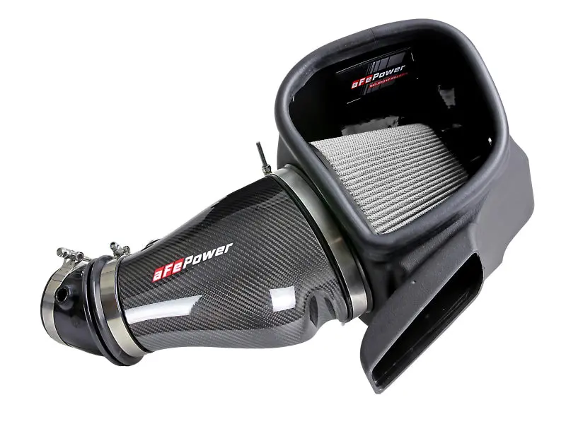 Afe Track Series Carbon Fiber Pro Dry S Ais Air Filter - 2018 Jeep Grand Cherokee Trackhawk (Wk2) V8-6.2L(Sc) 1