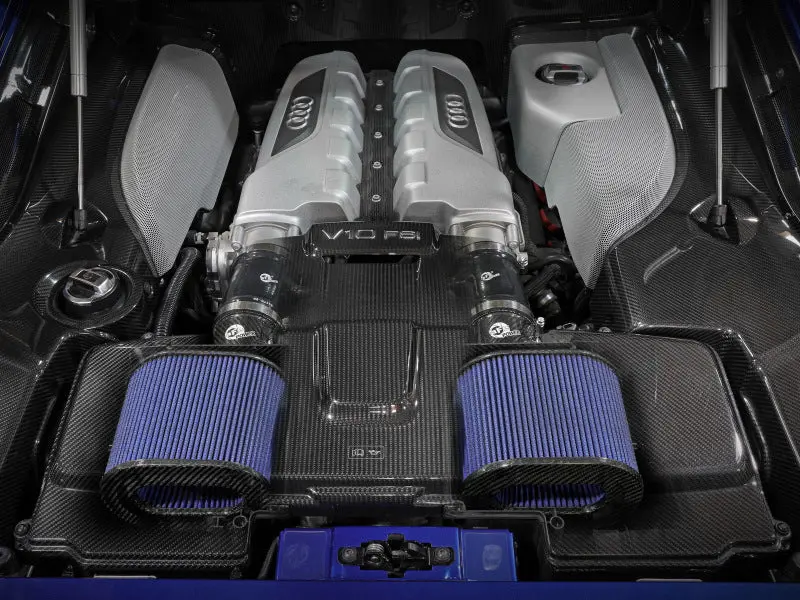 Afe Track Series Cold Air Intake System With Pro 5R Filter For 15-21 Lamborghini Huracan V10-5.2L 2