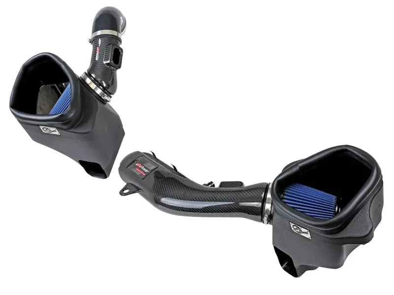 Afe Track Series Stage 2 Carbon Fiber Intake With Pro 5R Media For 15-20 Bmw M3 M4 F80 F82 F83 L6 3.0L S55 Twin Turbo 1