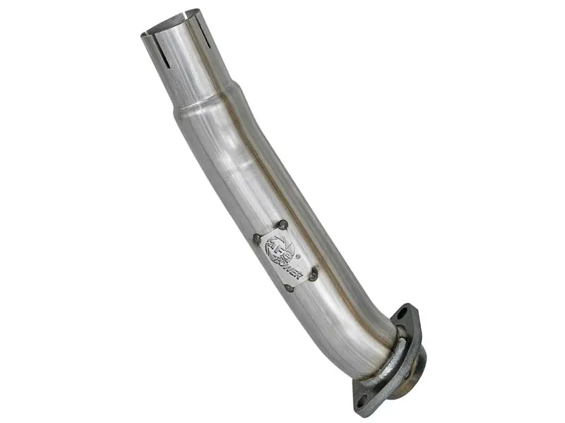 Afe Twisted Steel 2 In. Loop Delete Downpipe For 2018–Present Jeep Wrangler V6 1