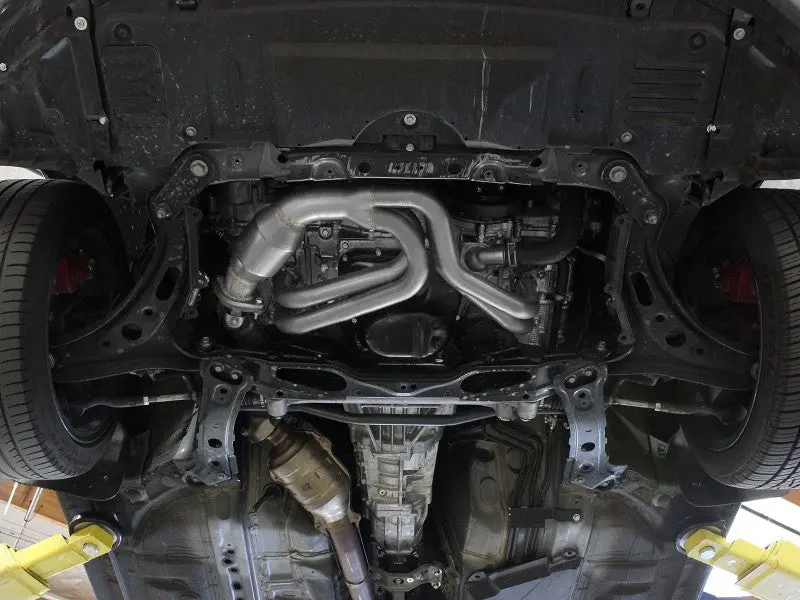 Afe Twisted Steel 304 Stainless Steel Long Tube Header With Cat For Toyota 86 Frs Brz 12-17 2